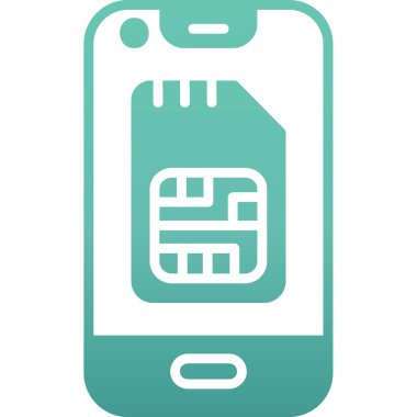 Mobil Ödeme Terminal vektör simgesi