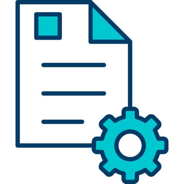 dosya vektör illüstrasyonu