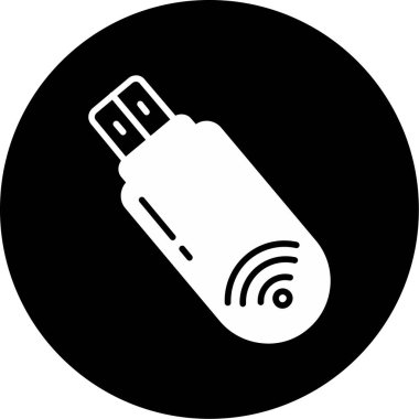 usb kablo simgesi vektör illüstrasyonu