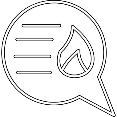 Bir b eksikliği simgesinin vektör çizimi