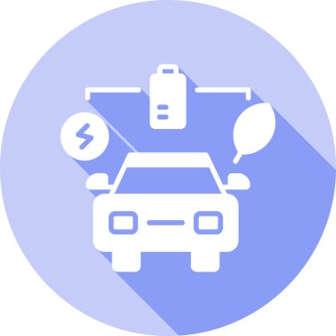 - Araba. Web simgesi basit illüstrasyon