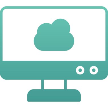 dizüstü web vektör simgesi