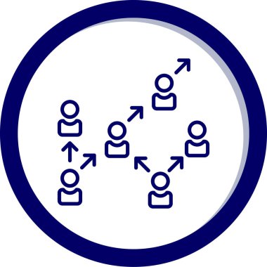Bir ok kümesinin vektör illüstrasyonu