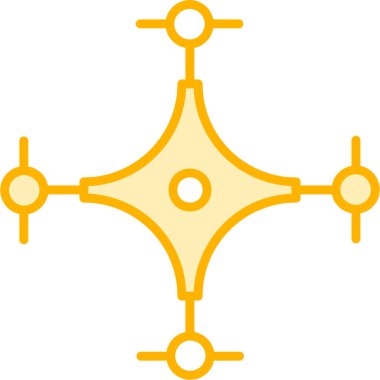 ağ bağlantısı simgesi ile doldurulmuş dış hat biçimi