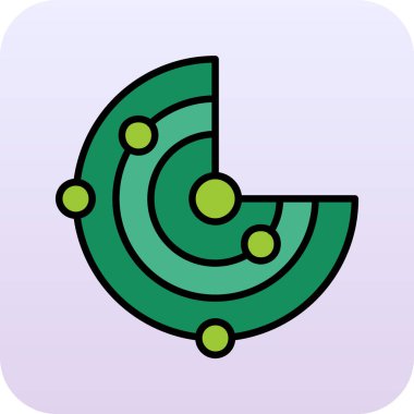 uygulamanız ve imajınız için vektör modern simge.