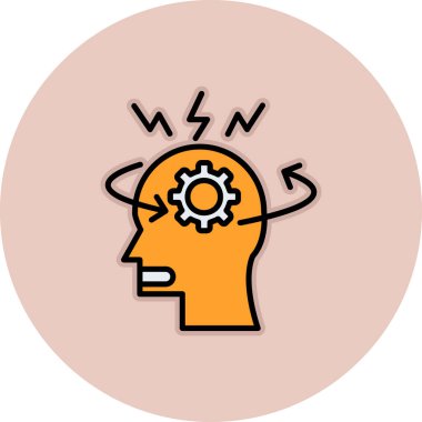 Ampullü bir beynin vektör çizimi