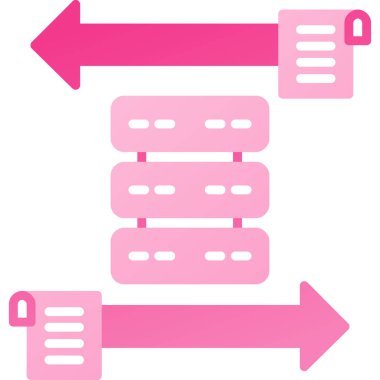 Modern simgenin vektör illüstrasyonu