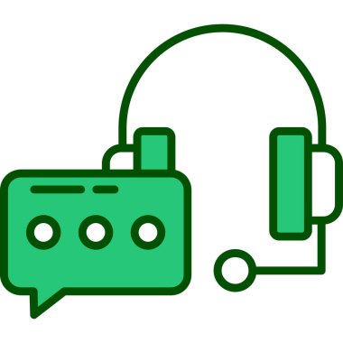 Bir müzik simgesinin vektör illüstrasyonu