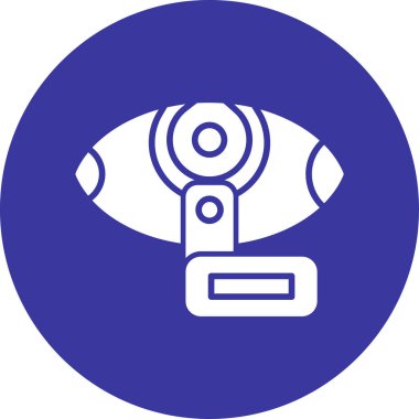 Göz simgesi vektör illüstrasyonu