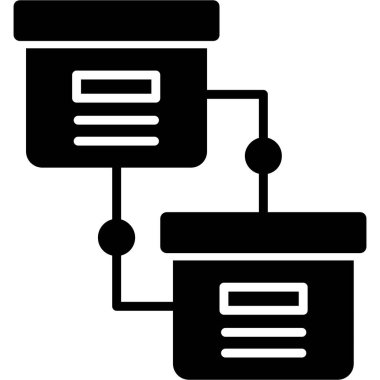 Web simgesi, vektör çizim Arşiv