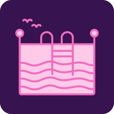 Bir hediye kutusunun vektör illüstrasyonu