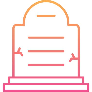 Modern bir simgenin vektör illüstrasyonu