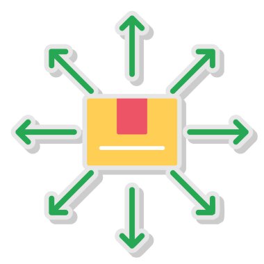 veri depolama simgesi vektör illüstrasyonu