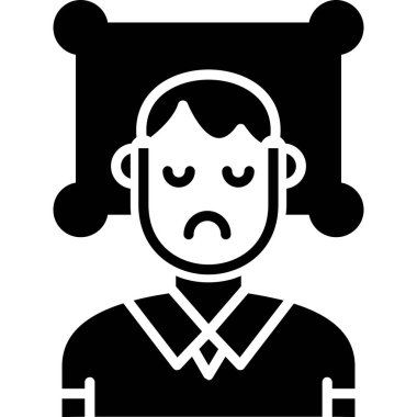 avatar simgesi vektör illüstrasyonu