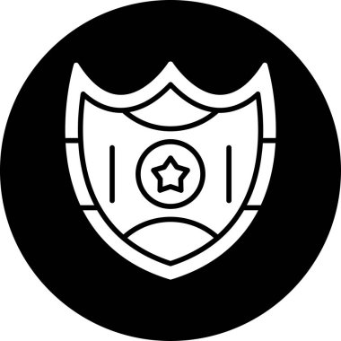 Kalkanın vektör illüstrasyonu