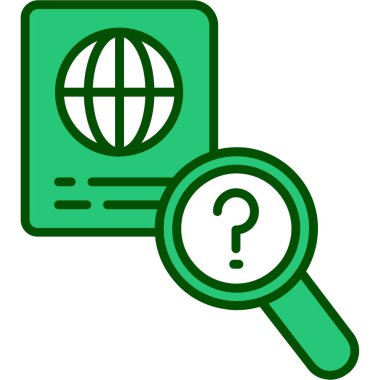 Arama simgesi vektör illüstrasyonu bul