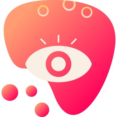 Beyaz arkaplan ile kırmızı arkaplanın vektör çizimi