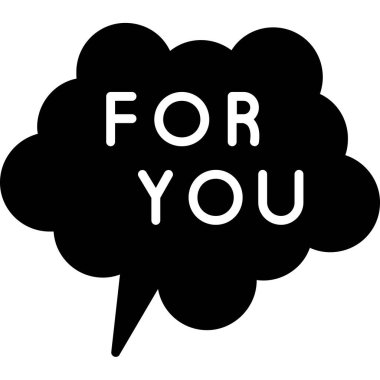 sen bana metin simgesi, basit biçim