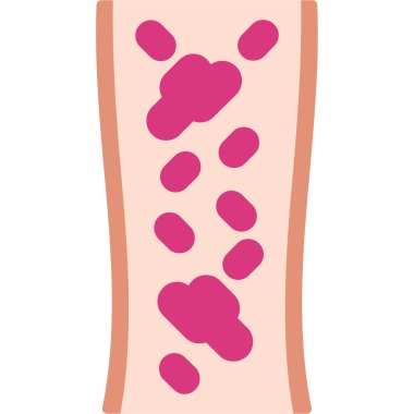 Kemik. Web simgesi basit illüstrasyon