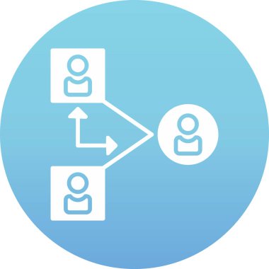 Bağlantı. Web simgesi basit illüstrasyon