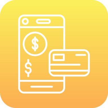 vektör bankacılık simgesi illüstrasyonu