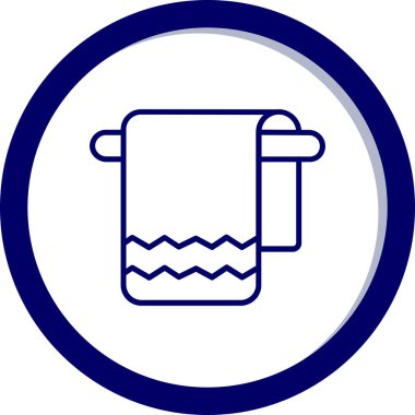 Su simgesinin vektör illüstrasyonu