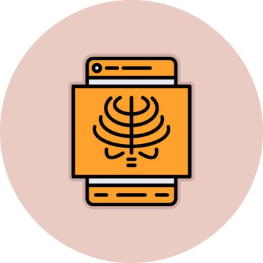 cep telefonu vektör simgesi