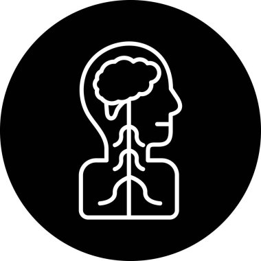 Bir insan simgesi ile beyin