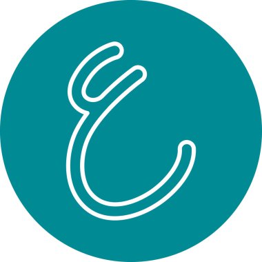 Modern bir simgenin vektör illüstrasyonu