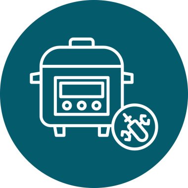 Gıda simgesinin vektör illüstrasyonu