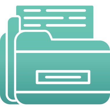 arşiv belgeleri doldurulmuş ana hatlar biçiminde simge arşivi