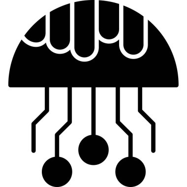 veri bulut hesaplama simgesi katı biçiminde