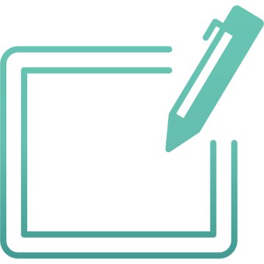 Modern bir simgenin vektör illüstrasyonu