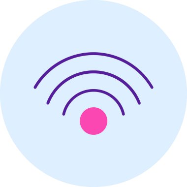 şebeke. Web simgesi basit illüstrasyon