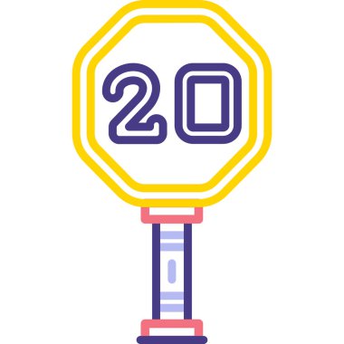 futbol alanı ikon vektör illüstrasyon tasarımı