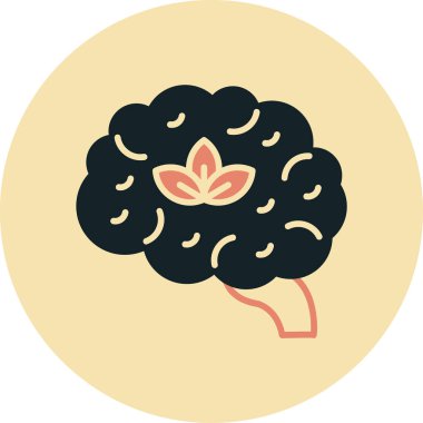 çiçek simgesi, vektör illüstrasyonu