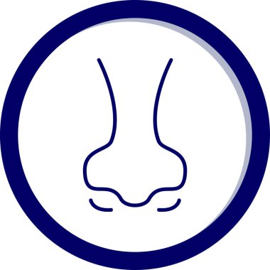 Çember içinde insan kemiğinin vektör illüstrasyonu