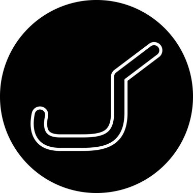 Bir spor simgesinin vektör illüstrasyonu