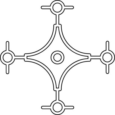 ağ bağlantısı simgesi ana hat biçiminde