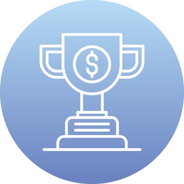 kupa simgesi, vektör illüstrasyon tasarımı