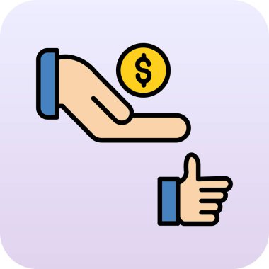 Dolar işareti vektör illüstrasyonuName