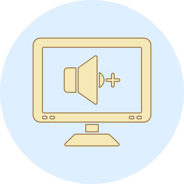 video oynatıcı vektör simgesi