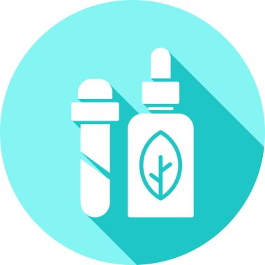 Güzellik ve moda simgelerinin vektör çizimi