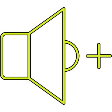 megafon simgesi, basit tasarım