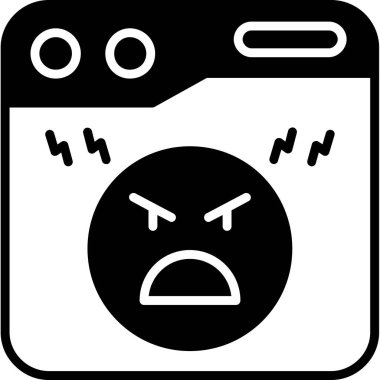 duygu simgesi, vektör çizimi