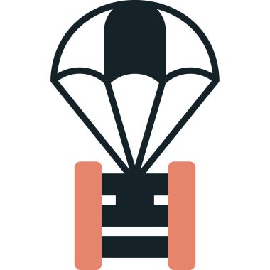 Hava Balon simgesi. Vektör çizim