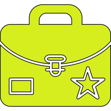 Torba Simgesi Moda Biçimli Ayrı Arkaplan