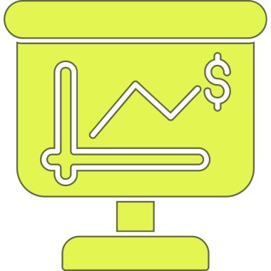 iş grafiği vektör illüstrasyonu