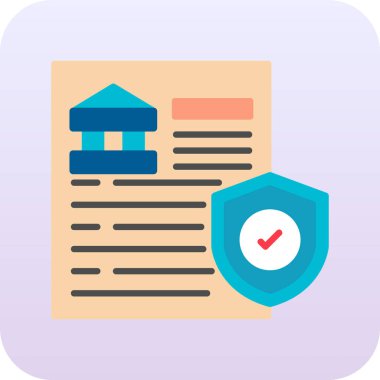 Belgenin vektör illüstrasyonu