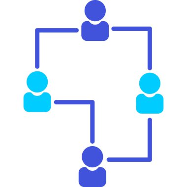 şebeke. Web simgesi basit illüstrasyon